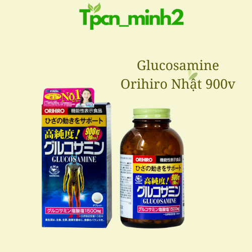  Viên uống bổ sung Glucosamine Orihiro Nhật Bản giảm đau xương khớp 900 viên 