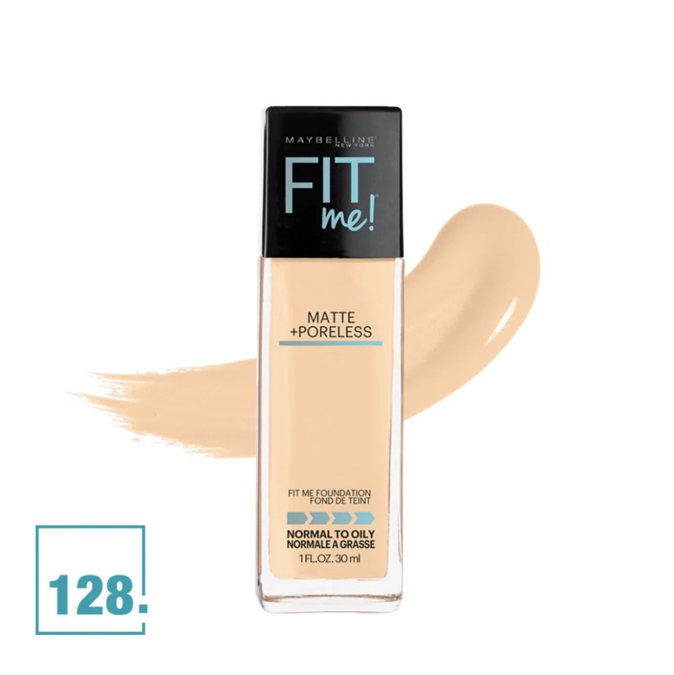 Kem Nền Maybelline Fit Me Màu 128 Warm Nude 30ml
