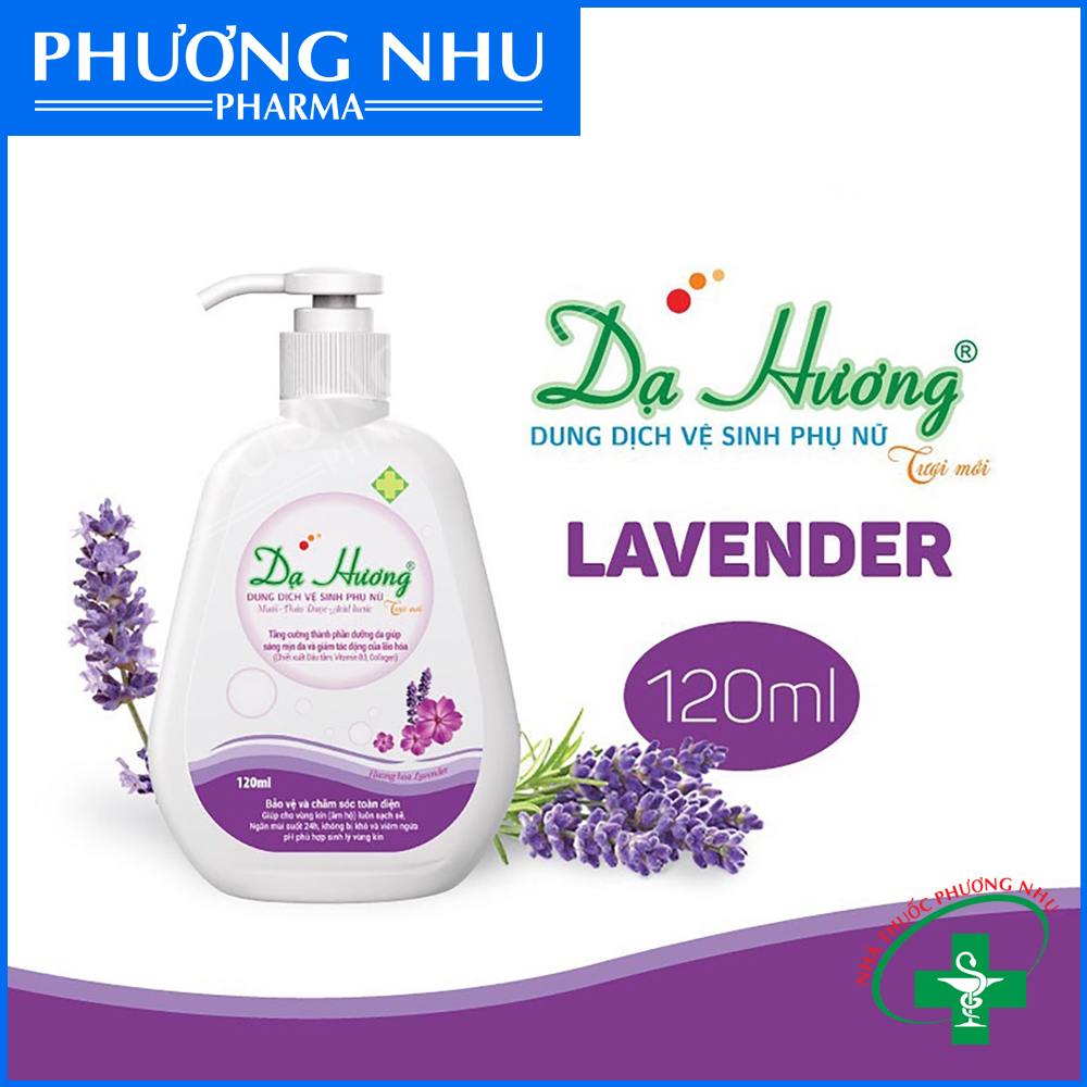 Dung dịch vệ sinh phụ nữ dạ hương lavender - chai 100ml, 120ml