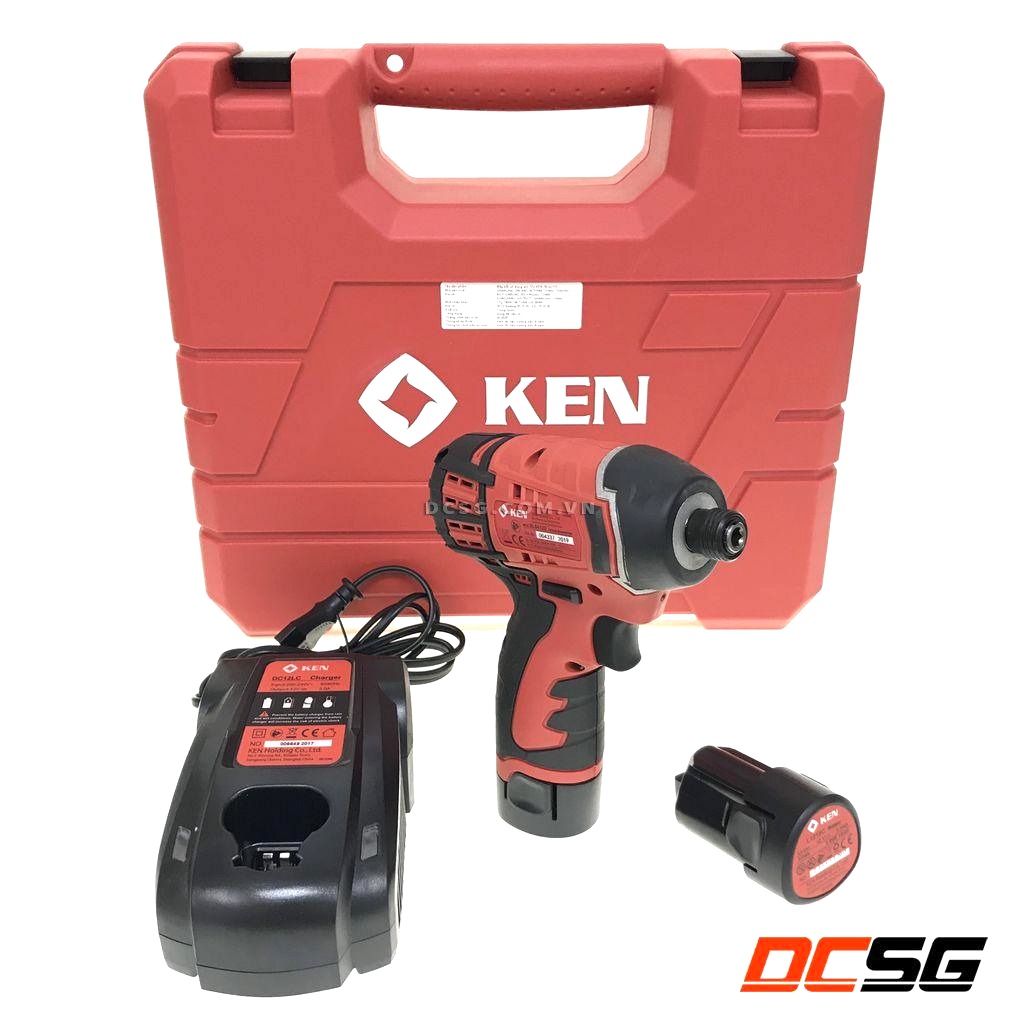 Máy vặn vít dùng pin 12v ken bl6412d