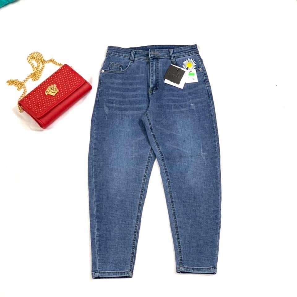 Quần jean baggy cao cấp bigsize 60-85kg vải co giãn