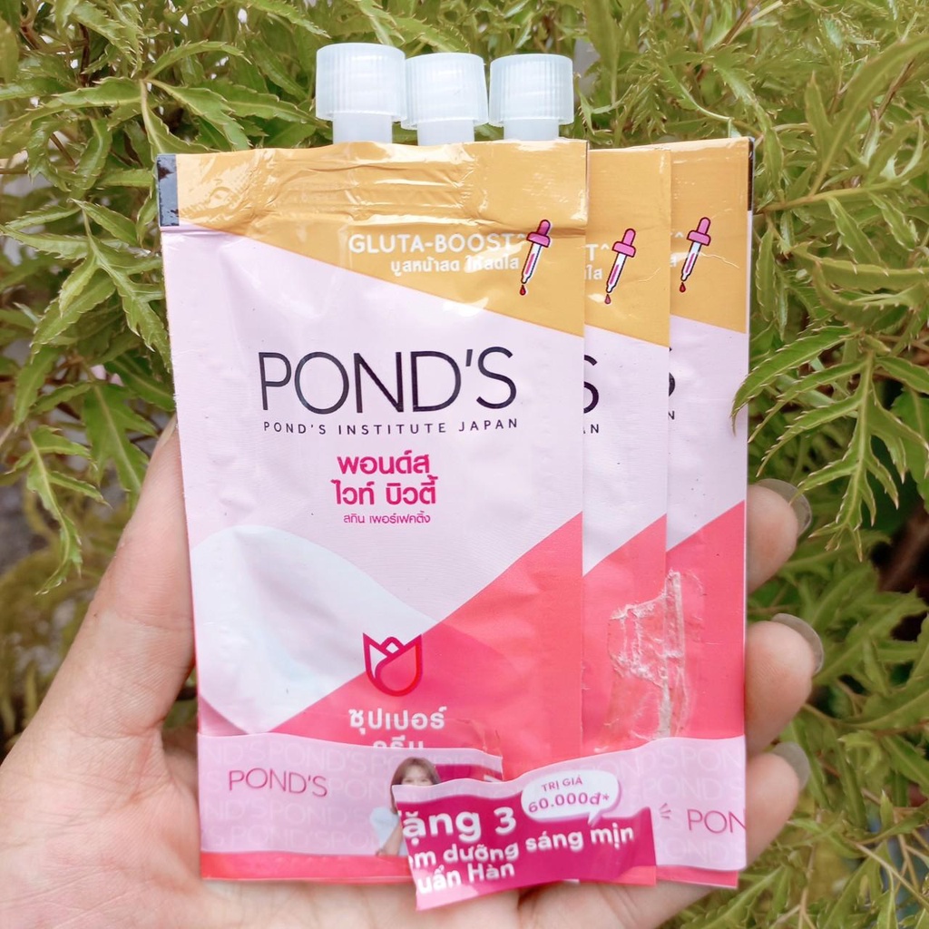 Kem dưỡng trắng da ban ngày pond's white beauty spf30 pa+++ ponds gói 7g