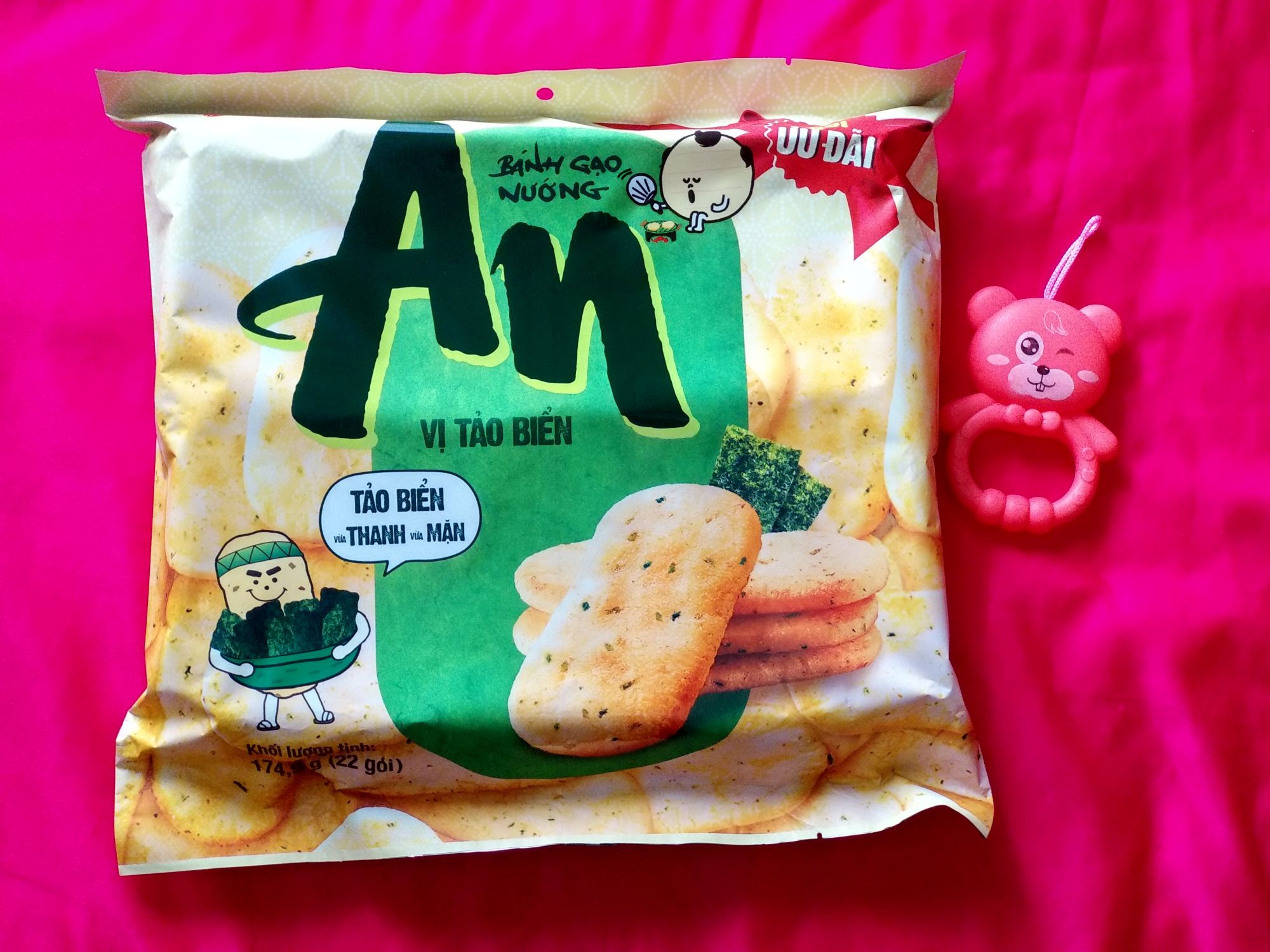 Bánh gạo nướng An vị tảo biển (174,9g)