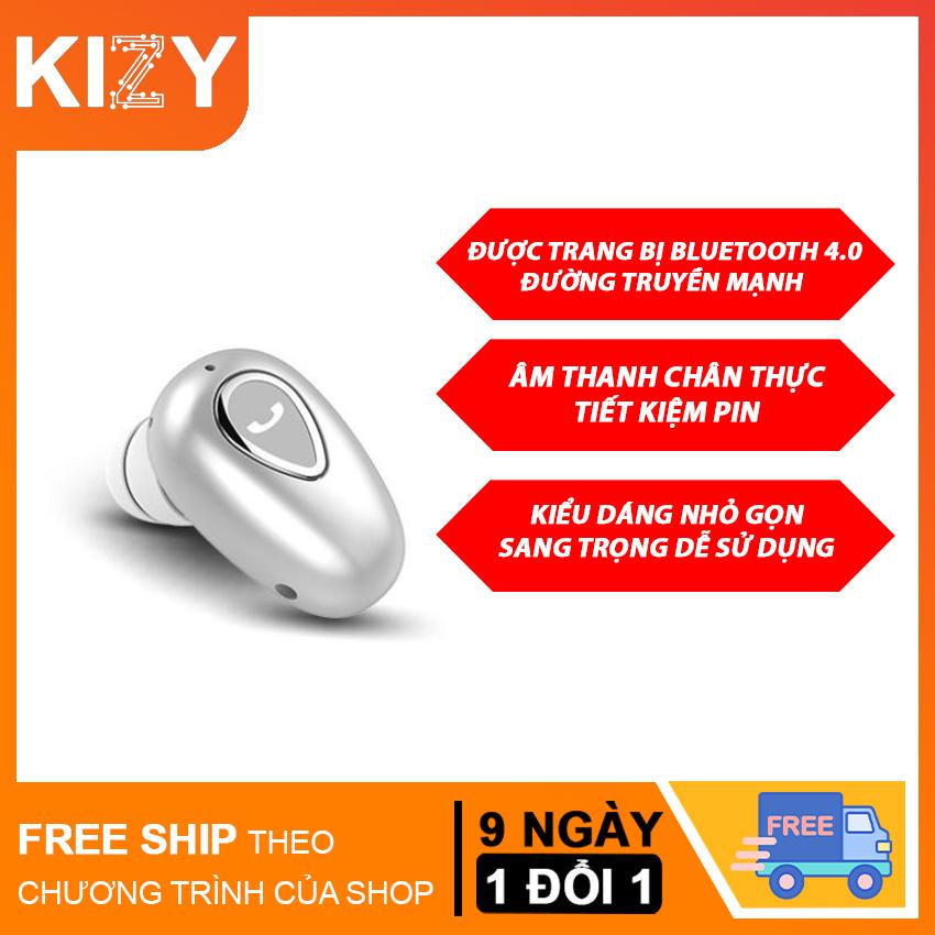 Tai nghe Bluetooth 4.0 Hạt đậu siêu nhỏ , Tai nghe bluetooth thông minh , Giá siêu rẻ