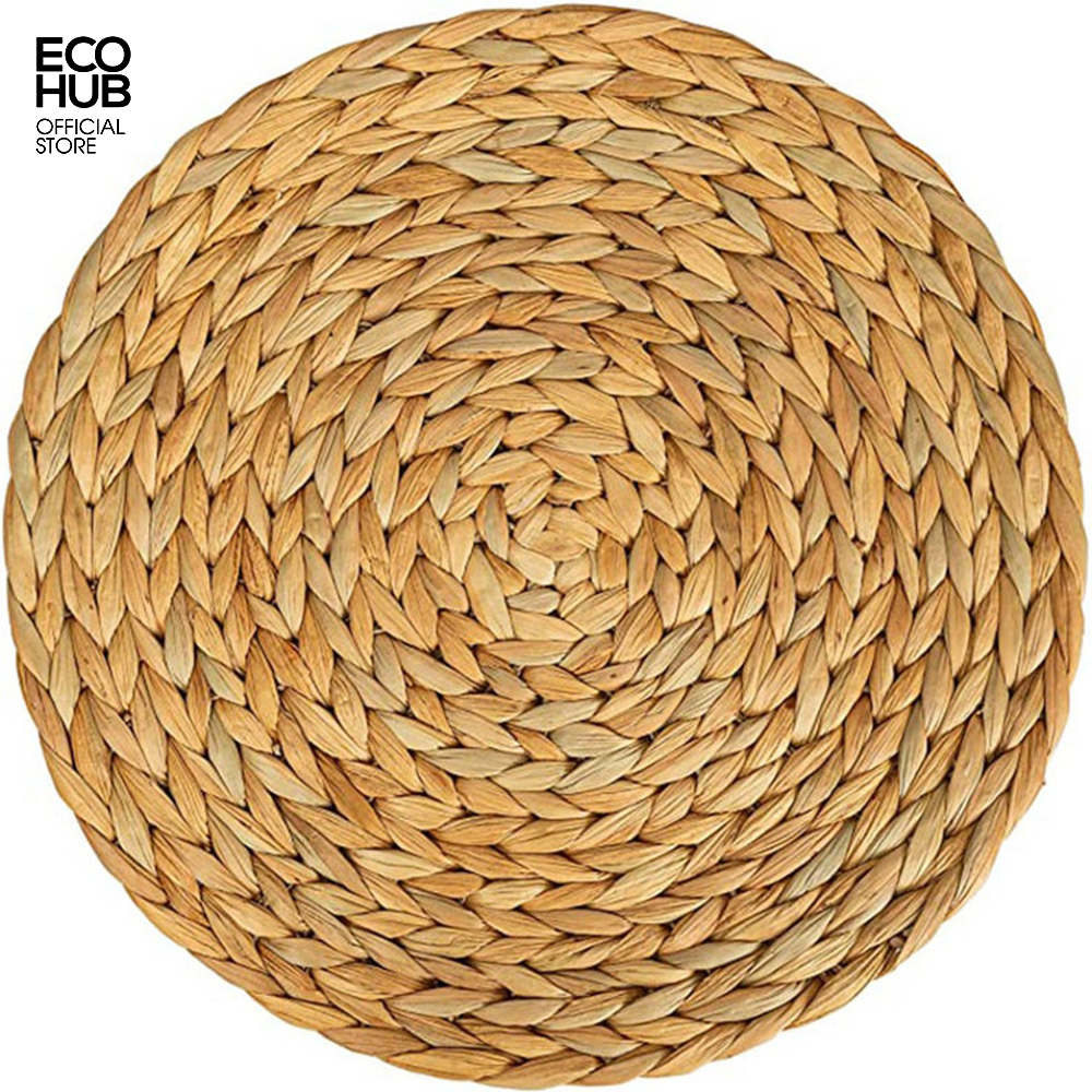 Lót Lục Bình ECOHUB Lót ly / Lót Đĩa / bàn ăn sang trọng, lịch sự. (Size 10cm /. 30cm) | EH036