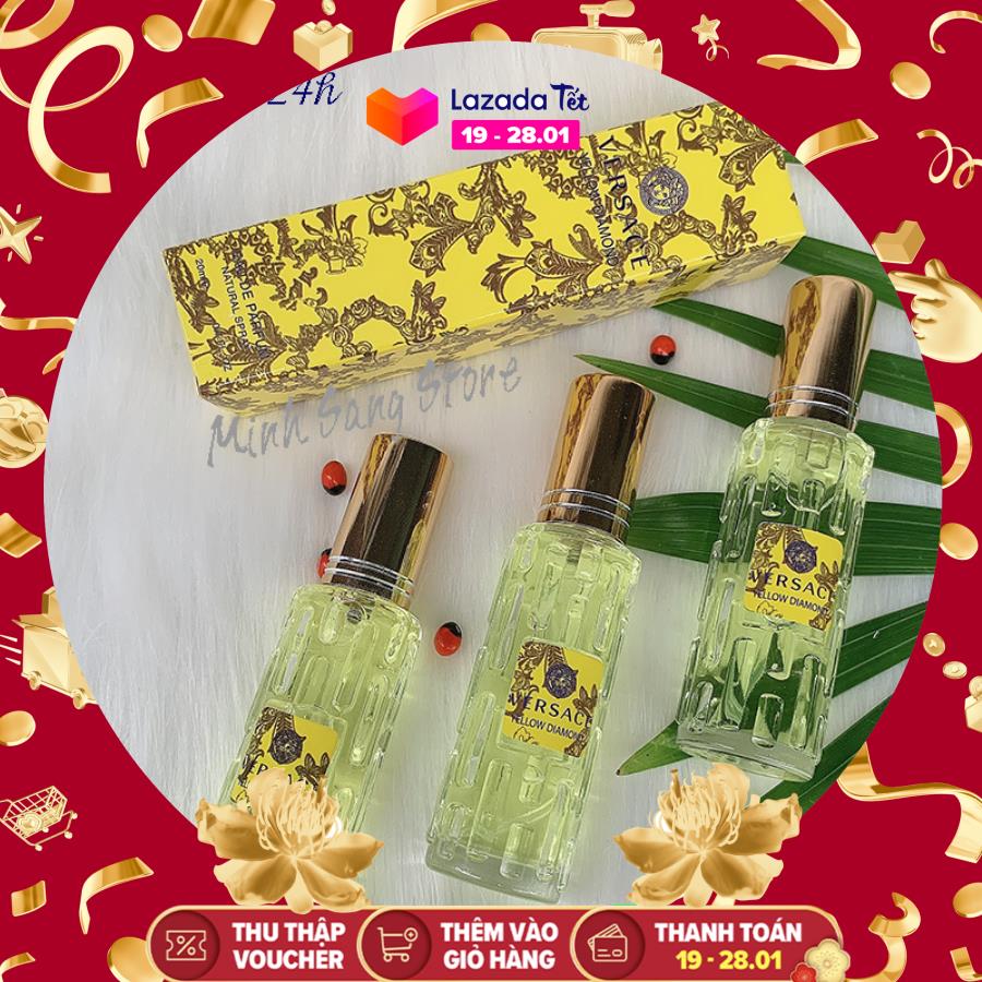 Combo 3 nước hoa nữ vesace mini 20ml lưu 6-12h