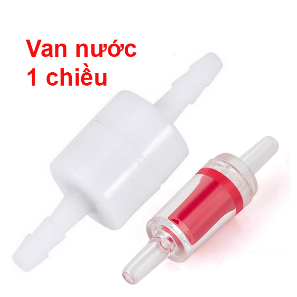 Van nước 1 chiều ống 4mm, 6mm, van giữ nước chống tuột