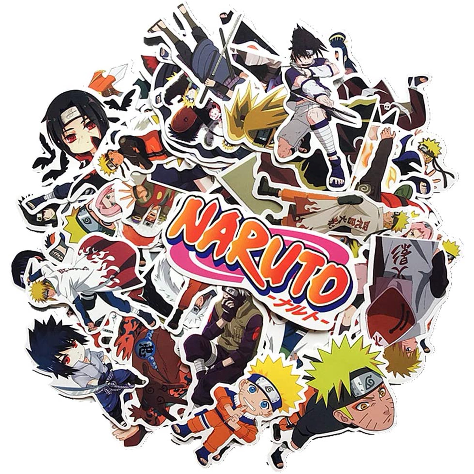 Bộ hình dán NARUTO SASUKE SAKURA siêu hot sticker HOKAGE pvc chống nước cao cấp, không bay màu trang trí vali, trang trí laptop, trang trí nón bảo hiểm - Owl Sticker