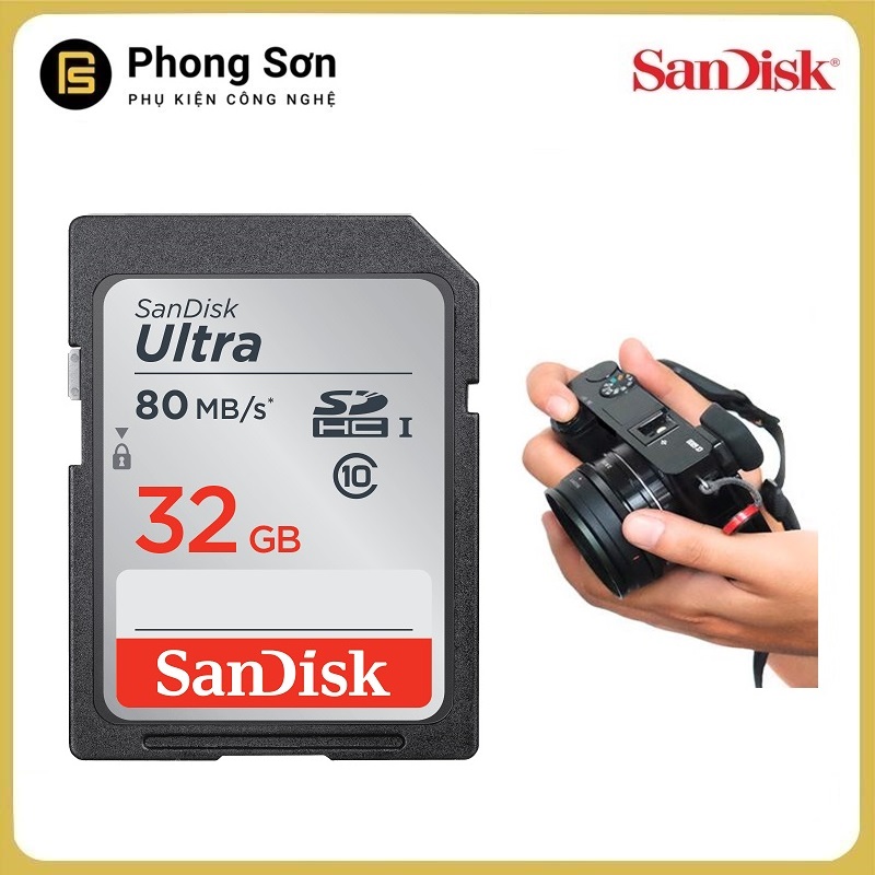 Thẻ nhớ sdhc 32gb ultra 533x 80mb/s sandisk