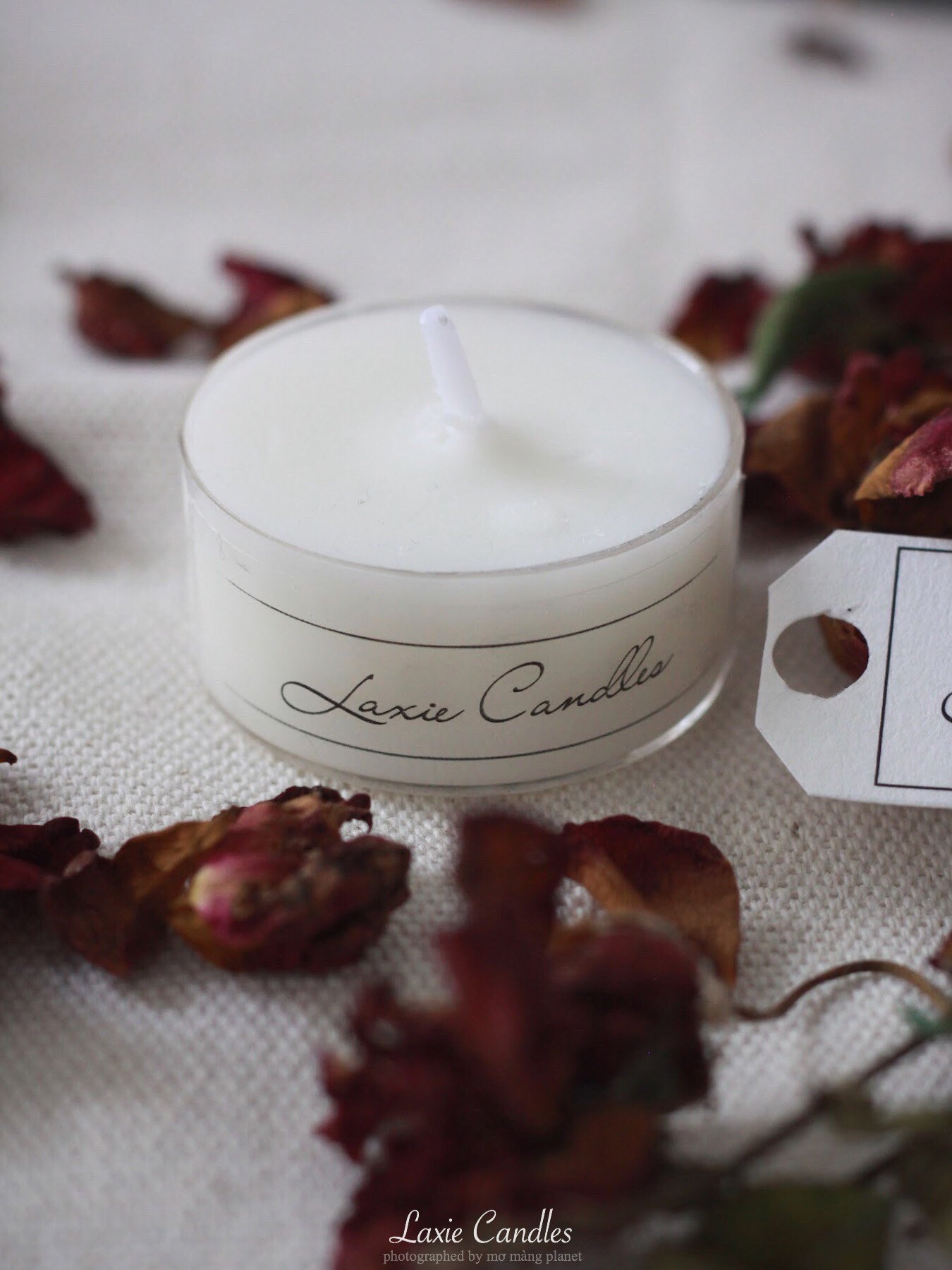 [HCM]Viên nến thơm tealight 15gr trang trí nội thất bàn tiệc phòng tắm từ sáp cọ và tinh dầu thiên nhiên an toàn sức khỏe