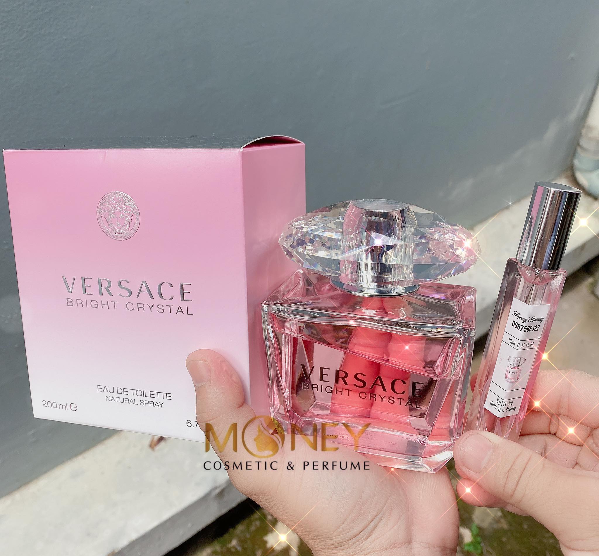 Nước hoa nữ versace versace bright crystal 10ml