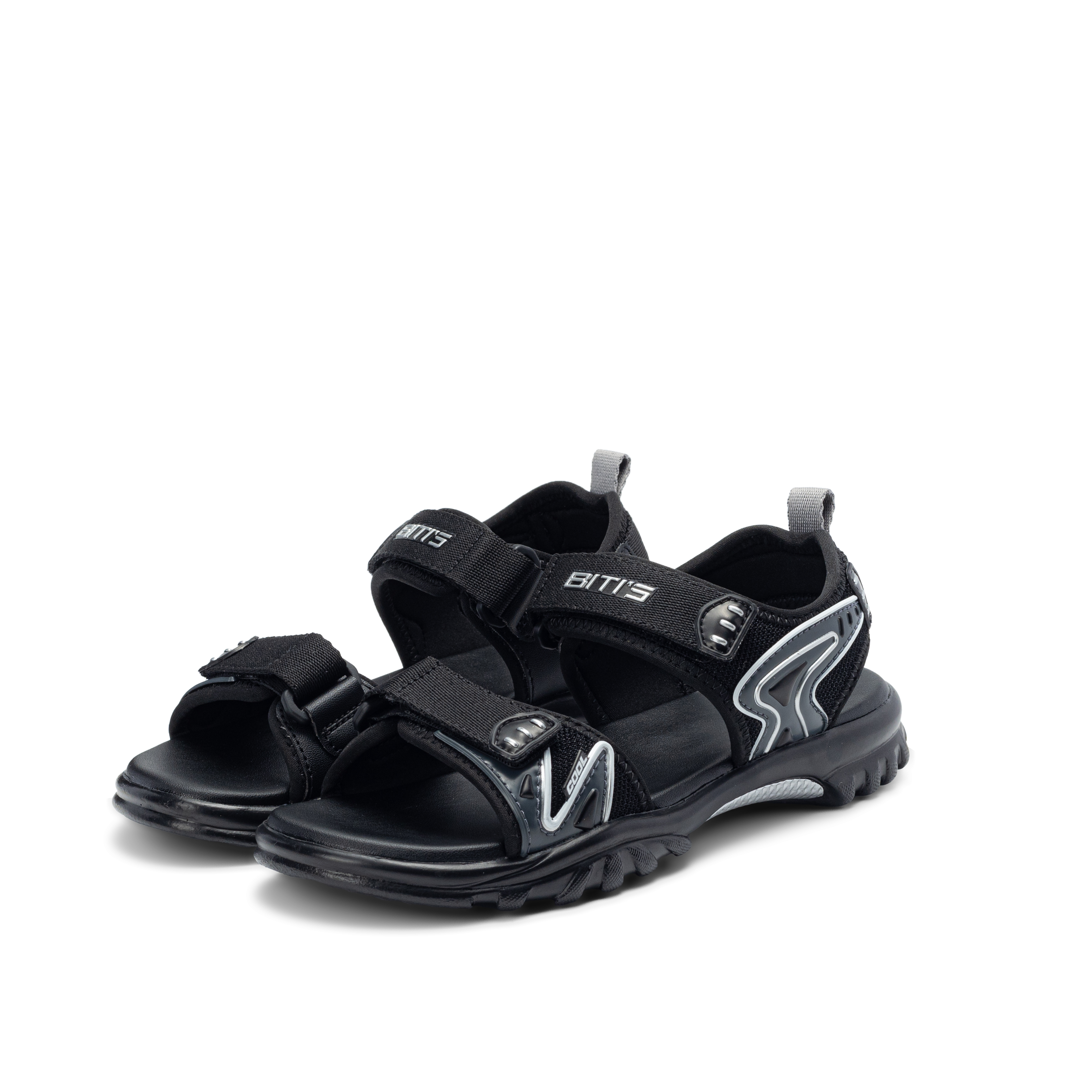 Sandal Biti's Bé Trai SUPERSTAR Collection Màu Đen/ Rêu/Xám BPB002300