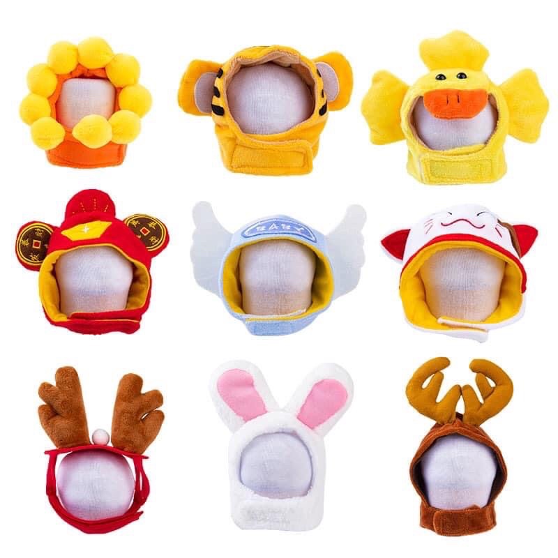 Nón Mũ Thần Tài Mèo May Mắn Cho Chó Mèo Thú Cưng