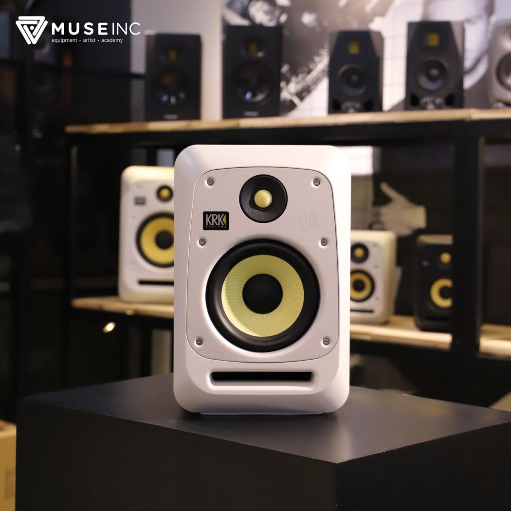 Museinc, loa kiểm âm, krk v series 4 v6 near field monitor,white noise - each