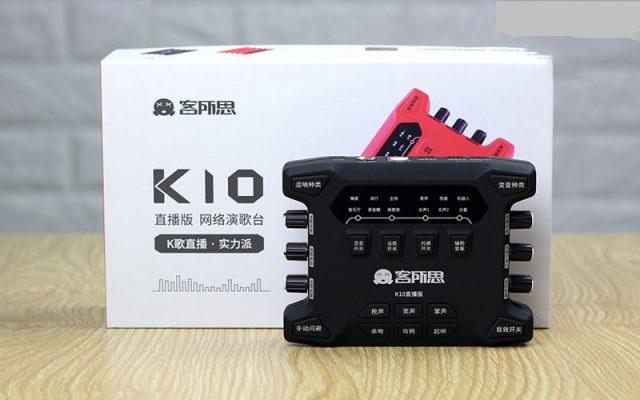 Sound card xox k10x 2018 phiên bản mới