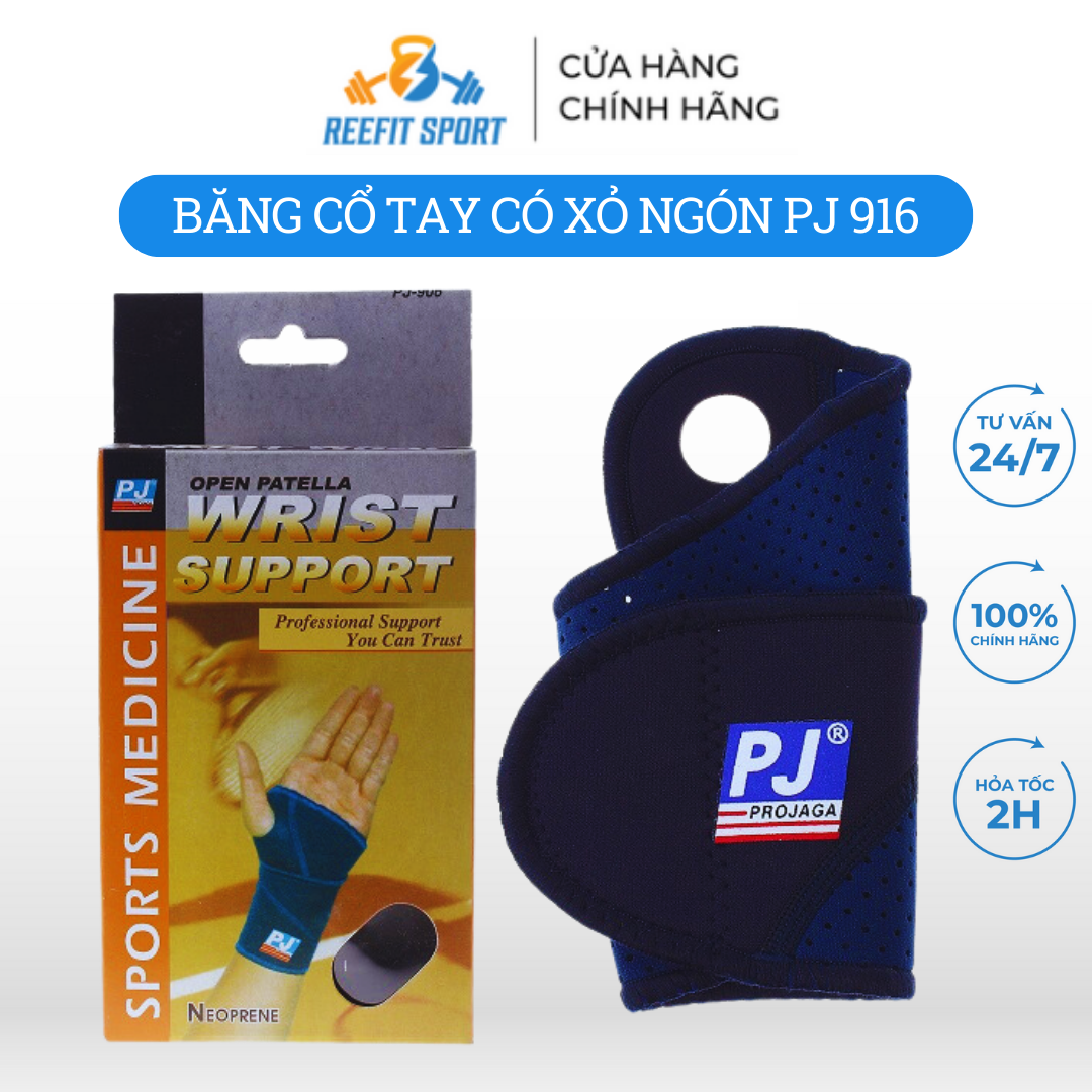 Băng dán cổ tay có xỏ ngón Wrist Support PJ 916