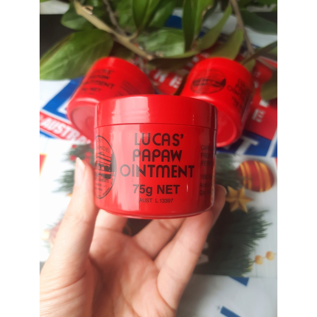 Kem đa năng Lucas Papaw Ointment hũ 75g - hàng Úc đi air