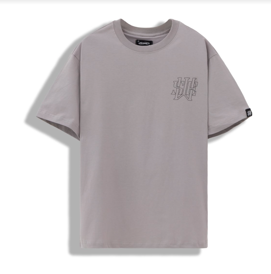 Áo thun tay lở nam SWE BASIC MONO TEE - Black/Grey/Brown form rộng thoải mái