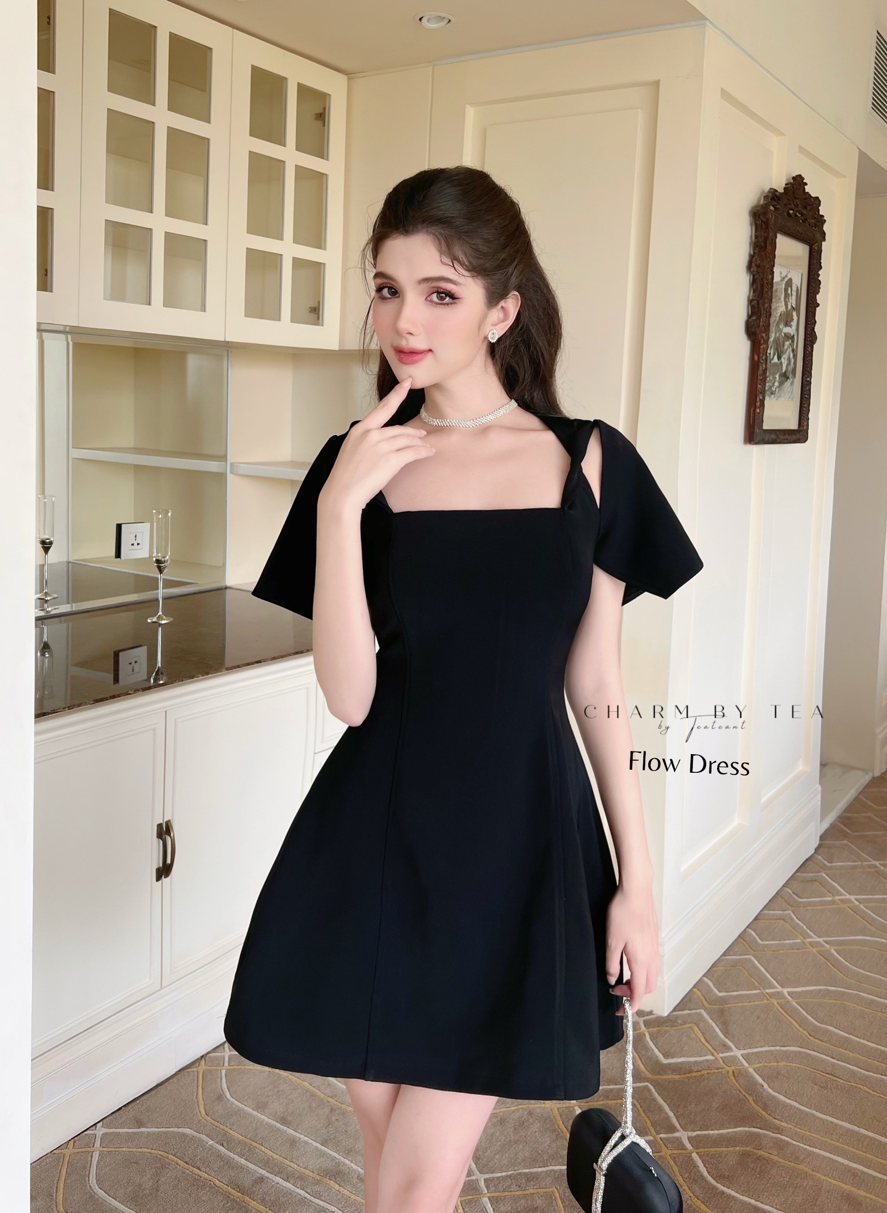 Thiết kế charm by tea: flow dress