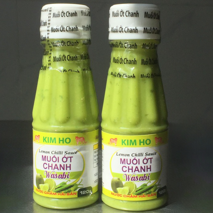 Nước chấm hải sản muối ớt chanh wasabi 120gr/hủ