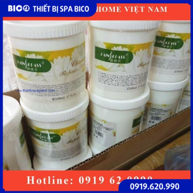 Kem massage mặt Hoa Cúc thơm dịu nhẹ. Hũ 500gr
