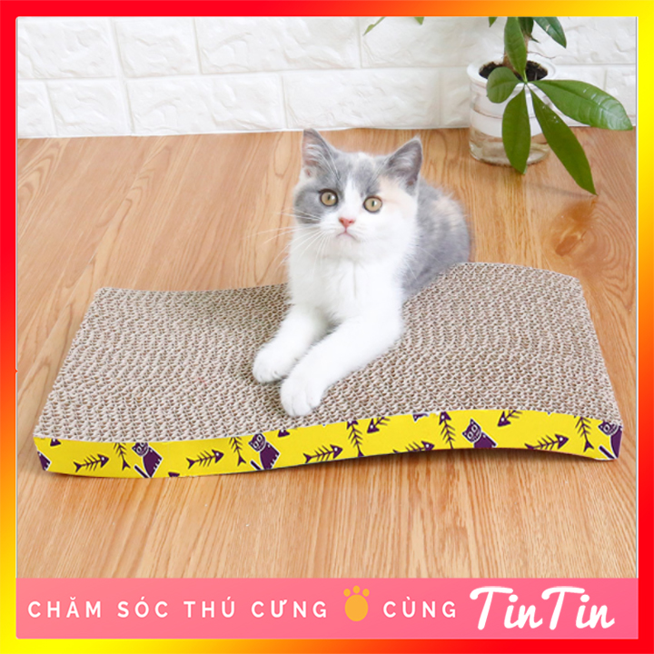 Bàn cào móng cho mèo size lớn - đồ chơi cho mèo giá rẻ