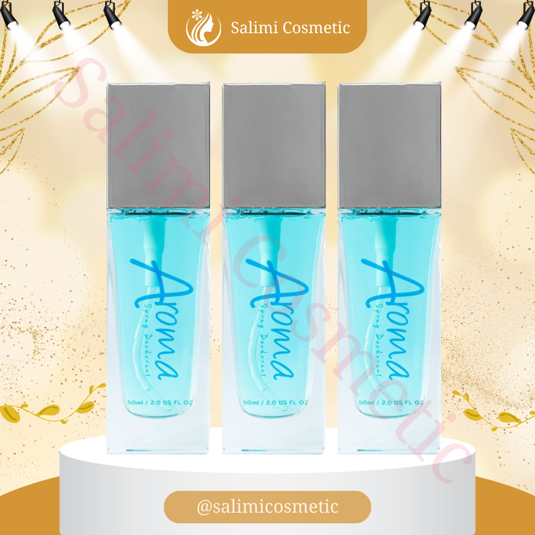 COMBO 3 Lọ Xịt Khử Mùi Toàn Thân AROMA 50ml, Giúp Ngăn Tiết Mồ Hôi, Khử Mùi Hôi Nách, Không Gây Ố Vàng Áo - HÀNG CHÍNH HÃNG