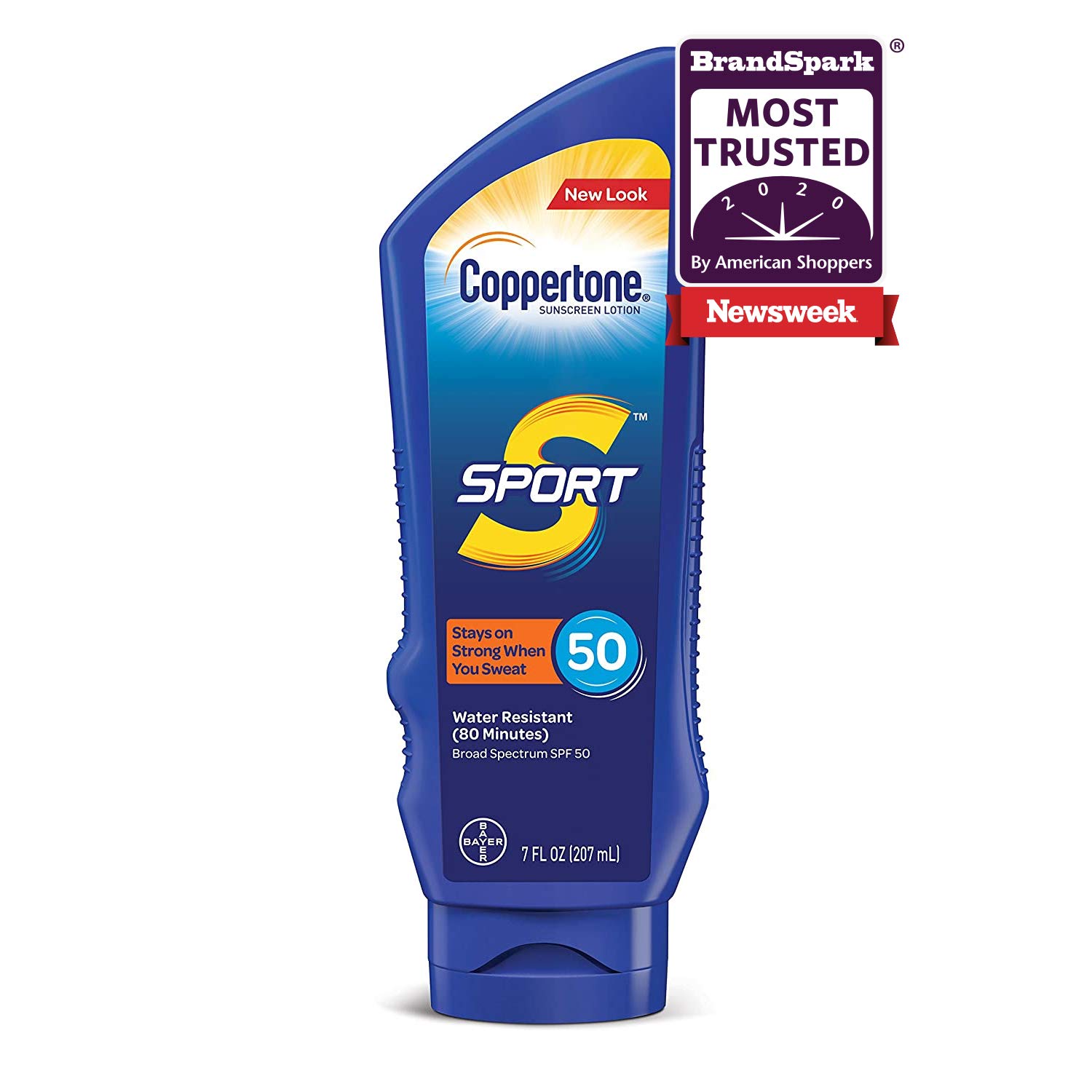 Kem chống nắng thể thao kháng nước Coppertone Sport Sunscreen SPF50/SPF70 Lotion 207ml/259ml