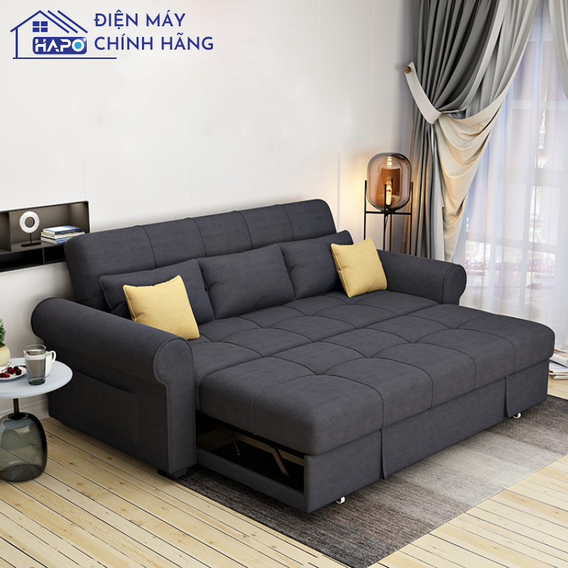 Ghế Sofa giường thông minh, Sofa Bed đa năng nội thất lắp ráp phòng khách, Giường gấp gọn thành ghế thiết kế hiện đại, tiện lợi