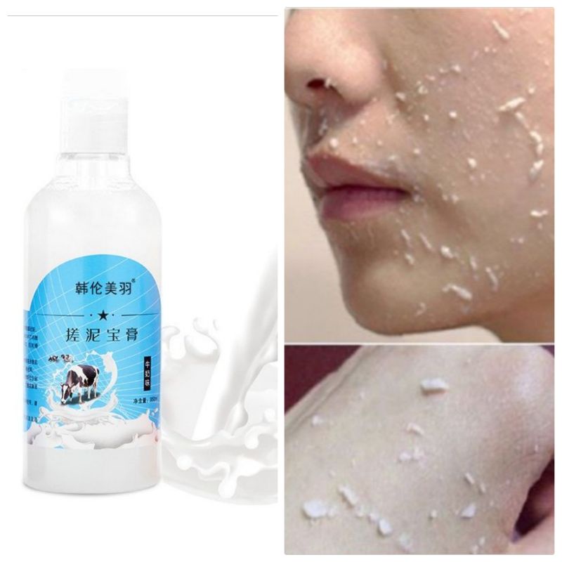 Tẩy da chết tinh chất sữa bò 350ml yourskinKem tẩy tế bào chết Tẩy da chết