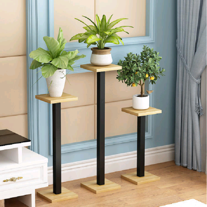 New - Kệ cây cảnh trang trí IRS Bonsai Shelf. KH37 - Để đồ trang trí phòng, cơ quan, quán, nhà hàng.