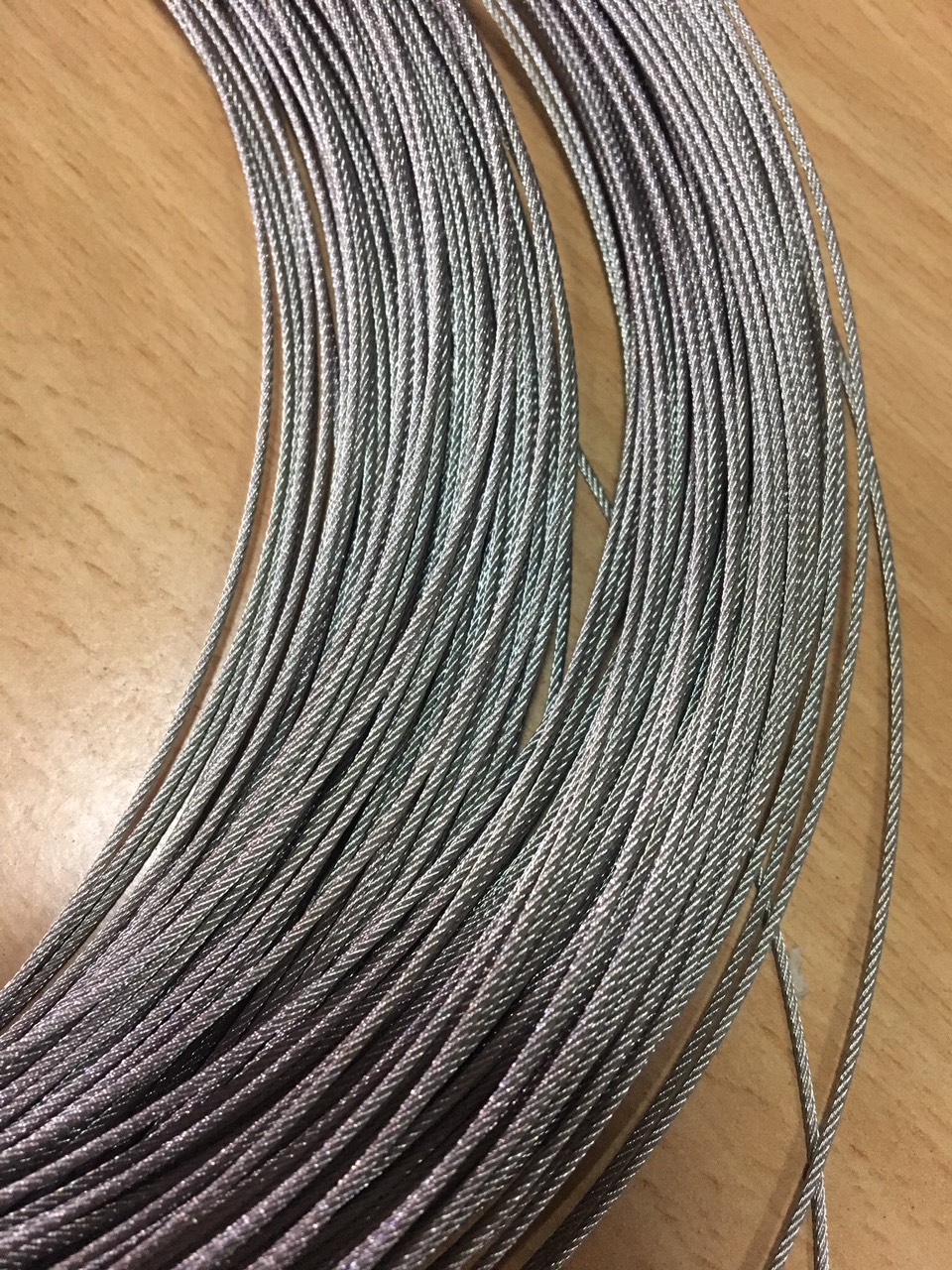 Cáp inox 304 1mm- 1ly - 10m