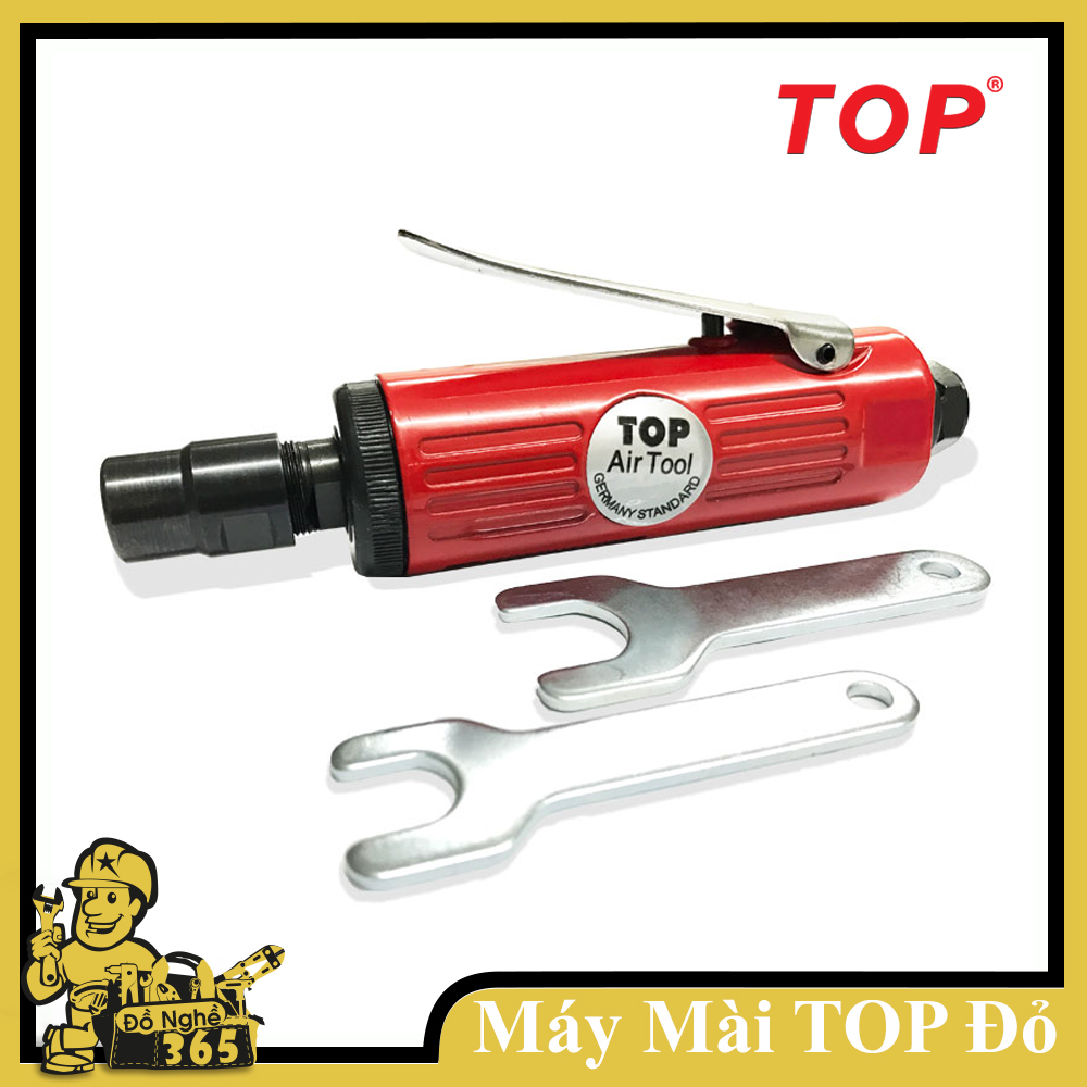 Máy mài bằng khí nén 6MM 25.000 vòng/phút TOP chuyên dụng mài các chi tiết nhỏ, mài vỏ ruột xe
