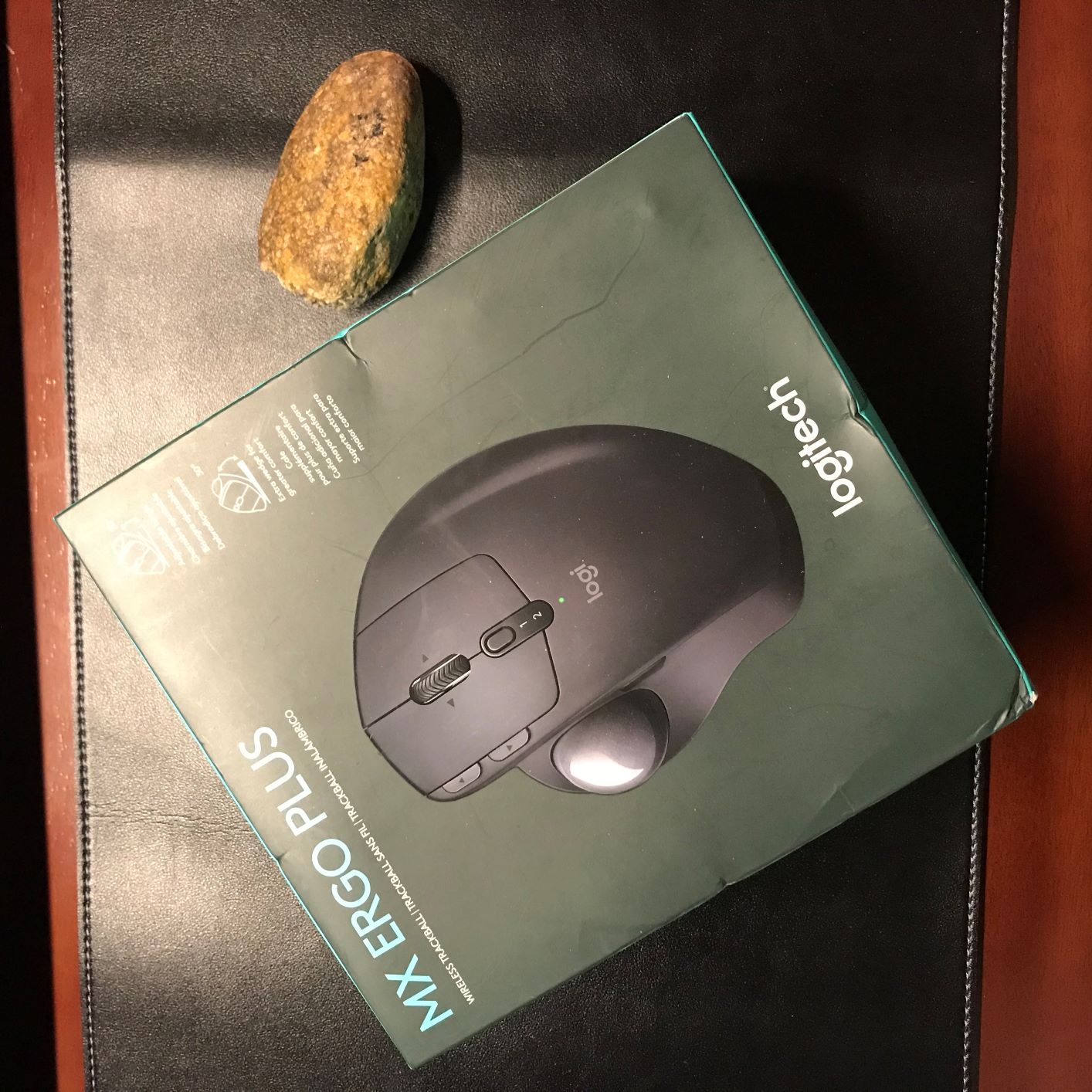 Chuột Logitech MX Ergo PLUS Multi-Device Wireless Bluetooth Trackball Mouse Designed For Comfort and Precision - Graphite