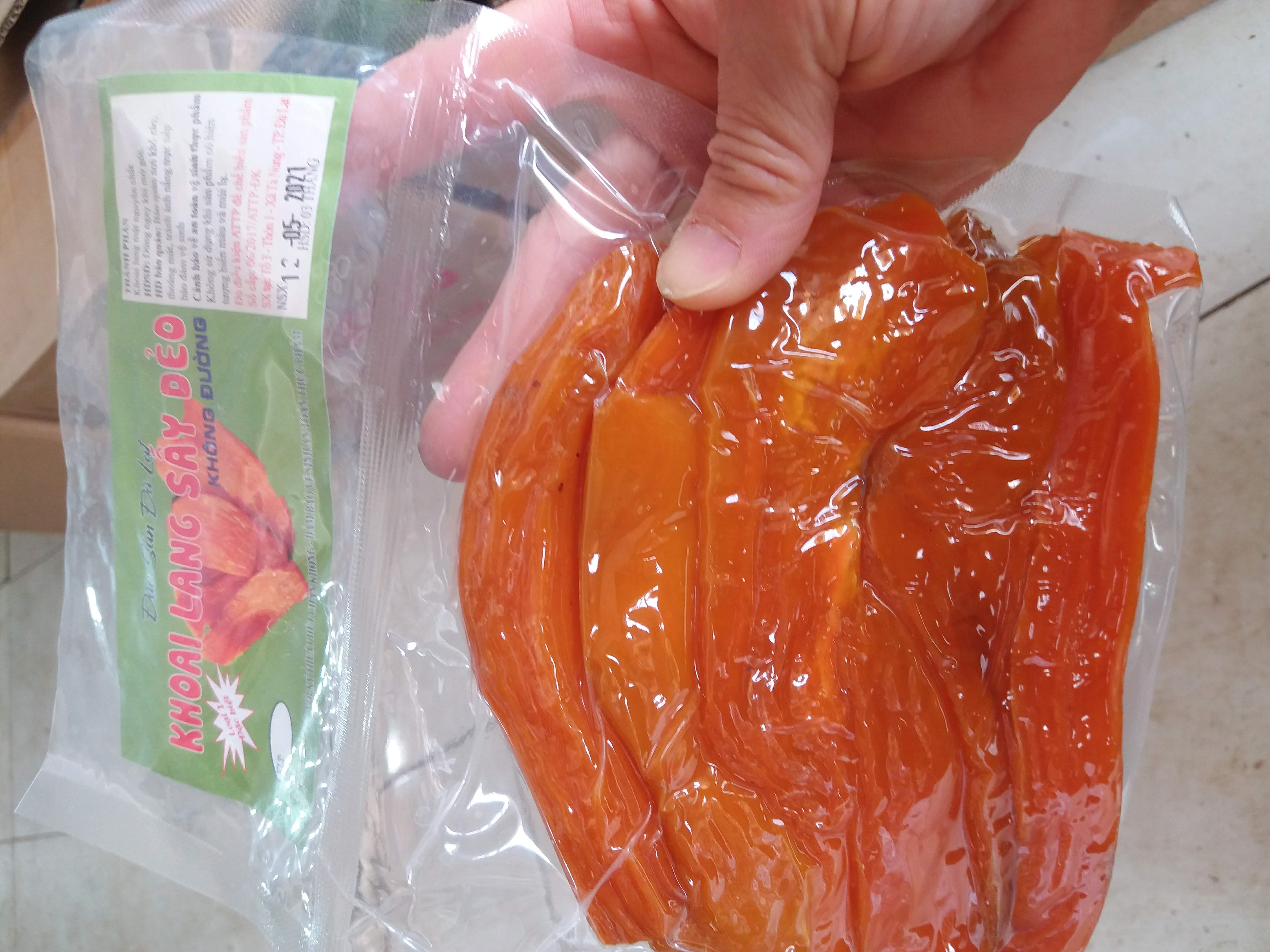 500gr Khoai Lang Mật Tà Nung Sấy Dẻo - Đà Lạt