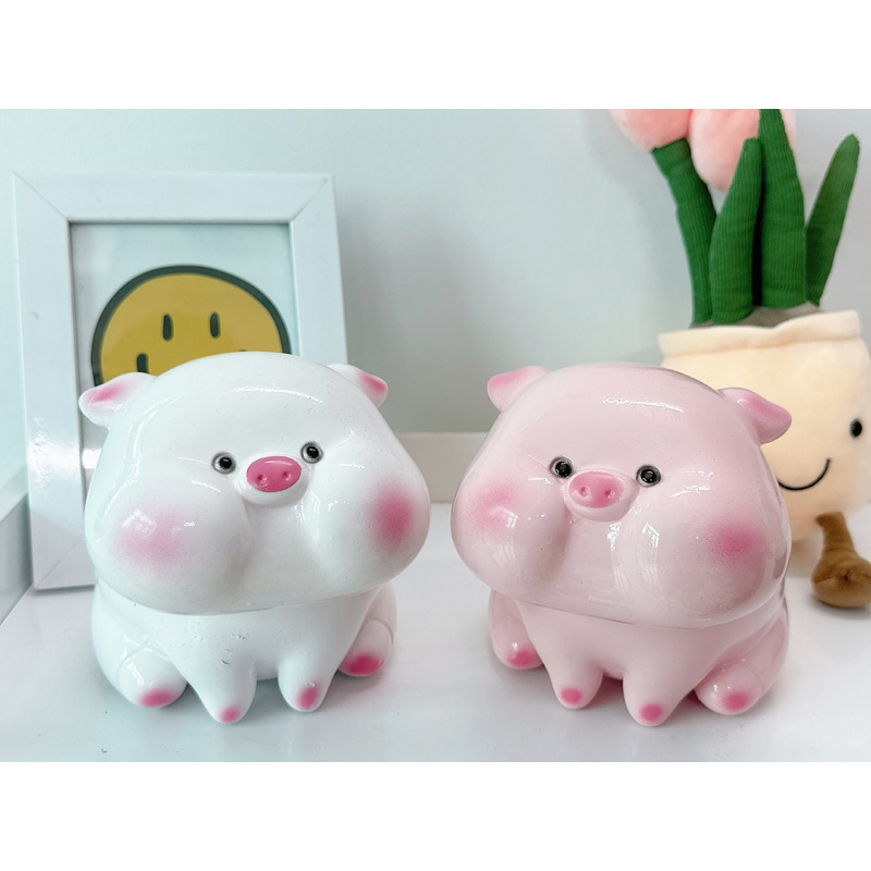 Heo đất tiết kiệm Heo hồng Má Phính cute | quà tặng, trang trí, ống tiết kiệm tiền Tiemheosoda