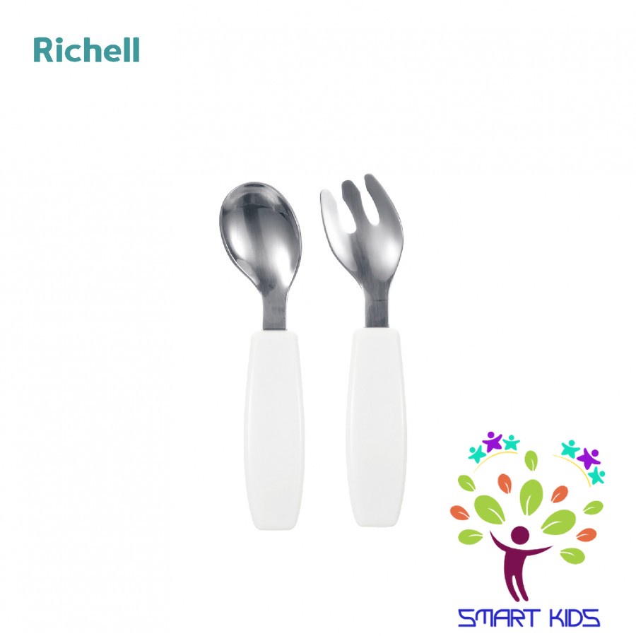 Bộ muỗng nĩa inox t.l.i kèm hộp richell