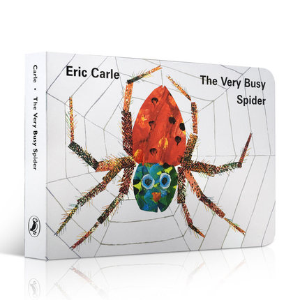 Sách Thiếu nhi tiếng Anh gốc cuốn sách bảng nhện Eric Carle rất bận rộn