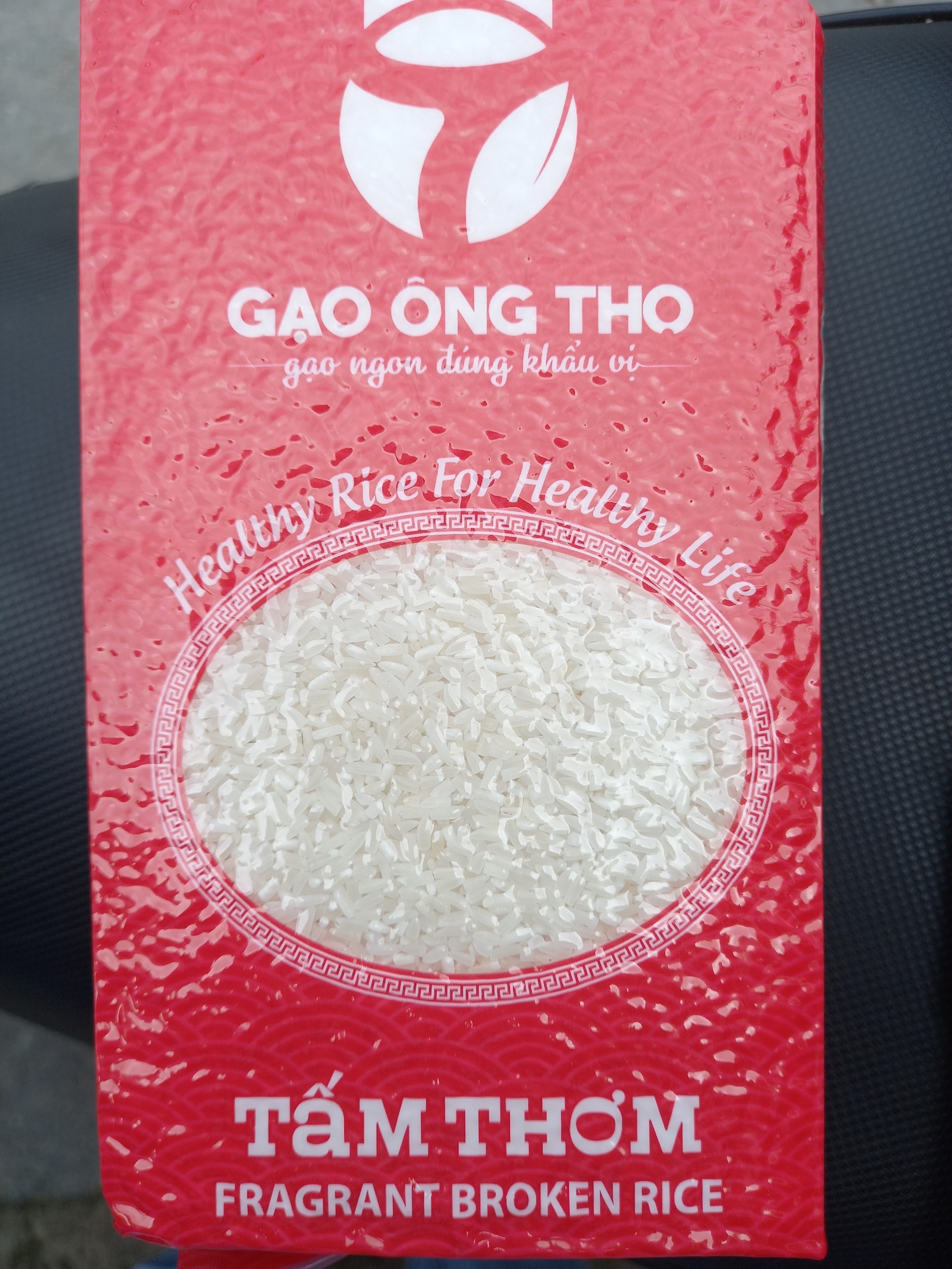 TẤM THƠM TÚI 1 KG - GẠO ÔNG THỌ - TẤM THƠM ST25