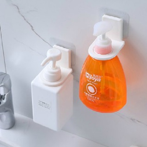 Móc treo dầu gội đầu , móc treo chai sữa tắm dán tường nhà tắm