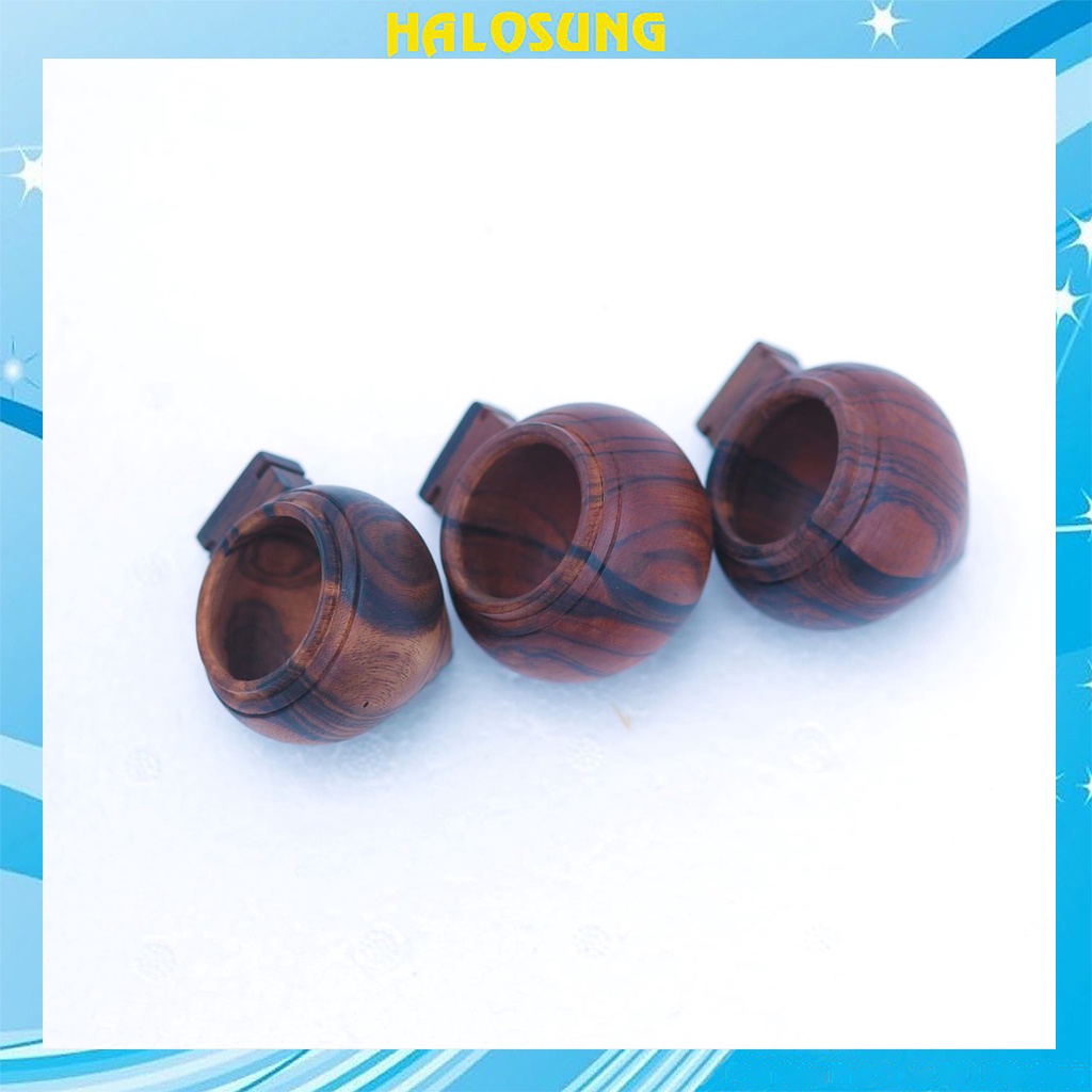 Cóng chim Halosung - Combo 3 cóng gỗ chim chào mào, họa mi, chích chòe cao cấp PK129