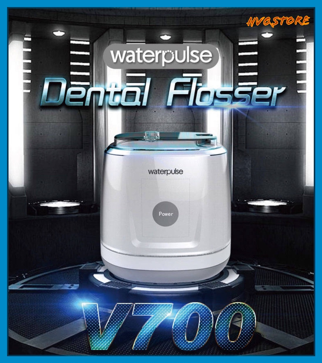 Máy tăm nước Waterpulse V700 chính hãng với nút điều chỉnh cảm biến sang trọng