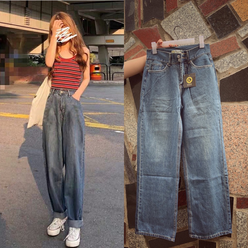 Quần baggy jean bigsize bgs03-04 size 30-35