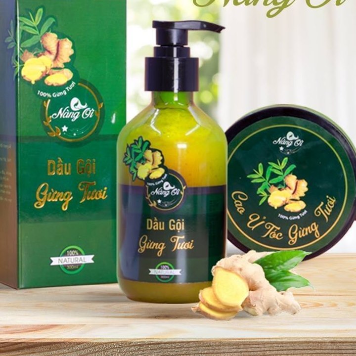 Dầu gội gừng tươi nàng ơi
