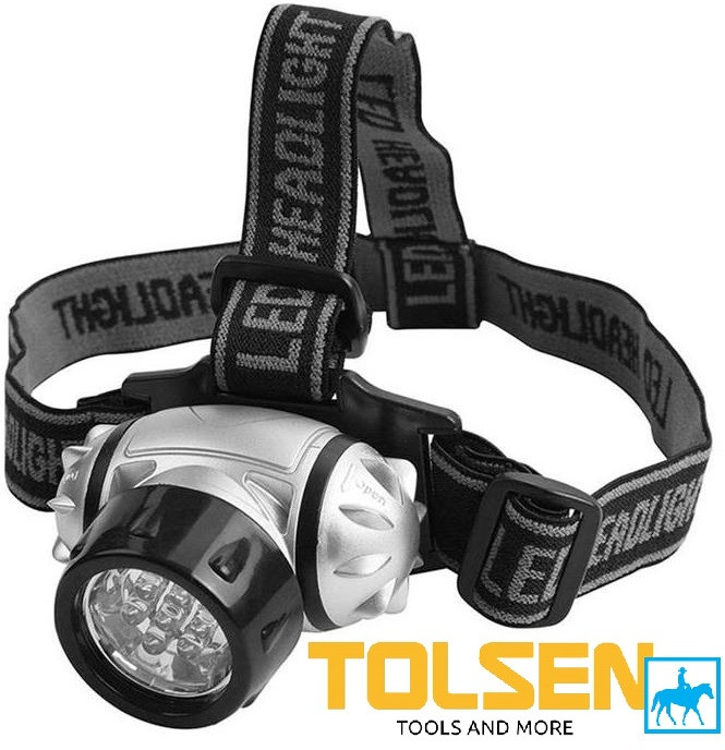 Đèn đội đầu đèn soi chiếu xa 7 led 50lumens tolsen 60011