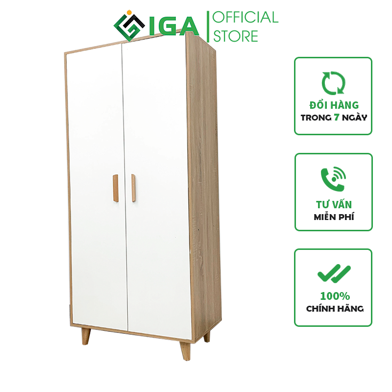 Tủ quần áo iga shelf phong cách nordic - gp129