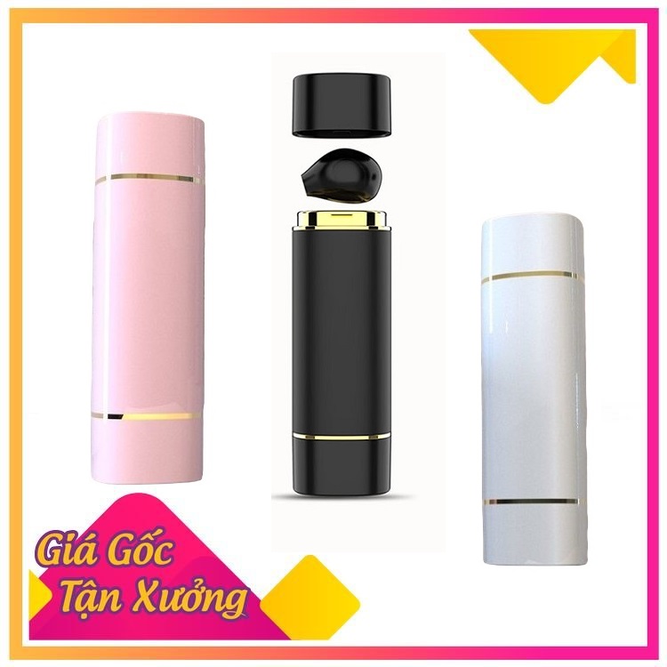 Tai nghe thời trang bluetooth 5.1 hình thỏi son + edr