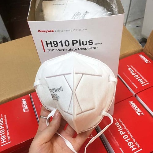 Quà tặng 3 khẩu trang N95 Honeywell H910 Plus - Khẩu trang 3d đạt tiêu chuẩn N95 chống bụi, phòng độc