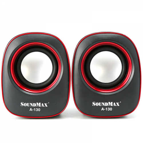 Loa Vi Tính SoundMax A-130/2.0 6W - Hàng Chính Hãng