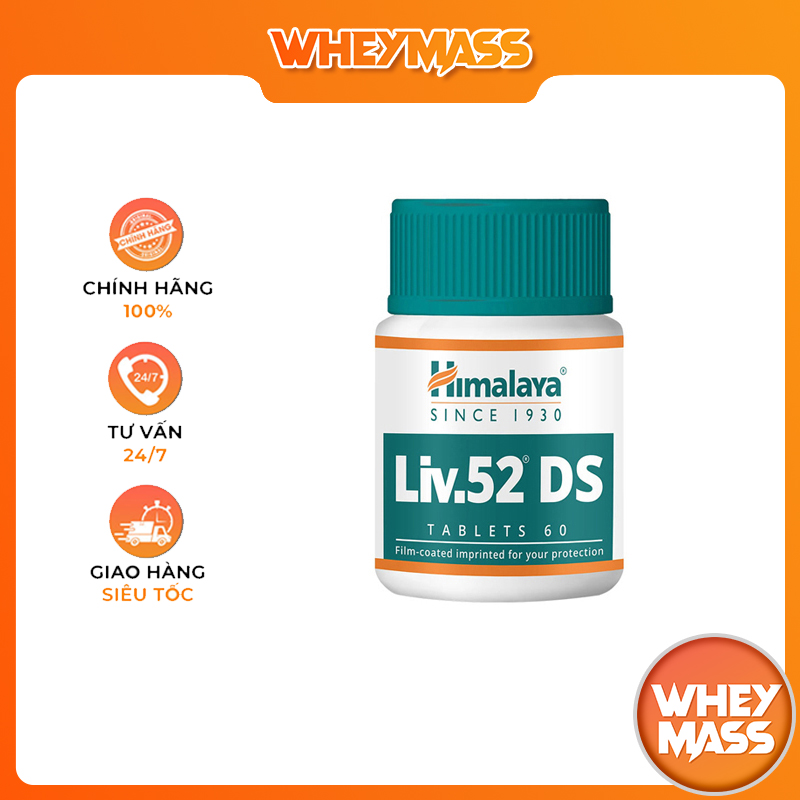 Viên Giải Độc Gan Cực Mạnh Hiệu Quả Himalaya Liv 52 DS (60 Viên)